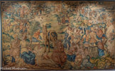 <center>Le musée Fenaille </center>Histoire de Moïse
Milieu 16e siècle
Tapisserie aux armoiries de G. d’Armagnac