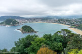 <center>San Sebastian</center>La Concha vue depuis le mont Igeldo.