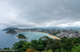 <center>San Sebastian</center>La Concha vue depuis le mont Igeldo.
