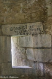 <center>Le fort du Portalet</center>Intérieur de la guérite.