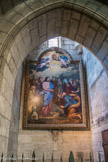 <center>Eglise Saint Pierre</center>Le tableau de Pierre Nantiac peint en 1664 Saint Pierre recevant les clefs du ciel qui se trouve aujourd’hui dans une petite chapelle
située à gauche à la base du clocher, occupait le centre du retable du maître-autel.