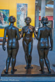 <center>Le Musée Sainte Croix. </center> Les Nymphes de la prairie de Maillol.