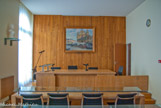 <center>Hôtel Gilbert. </center> La salle d'audience.