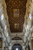 <center>Duomo</center>Le plafond à caissons de la nef centrale est  orné de toiles des XVIIe et XVIIIe siècles.