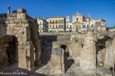 <center>Lecce.</center>L'Amphithéâtre romain.