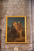 <center>Vias : l'église Saint-Jean-Baptiste </center>La fuite en Egypte.