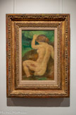 <center>Musée Maillol</center>Petite baigneuse 1922
Huile sur bois - 29 X 18,5 cm
Aristide Maillol 1861-1944