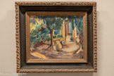 <center>Jardin à Toulon</center>Friesz, Achille Emile Othon
Le Havre, 1879 - Paris, 1949

Vers 1907 Huile sur toile.
