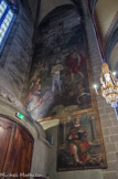 <center>La cathédrale Saint-Jean-Baptiste.</center>Porte de Bethleem. Sur le mur de droite : le baptême du Christ, saint Jean le Baptiste, debout sur un rocher, verse avec sa main un peu d'eau du fleuve du Jourdain sur la tête du Christ. A côté de Jésus, quatre anges richement vêtus assistent avec respect à la scène, sous le regard des deux autres personnes de la Trinité (la colombe du Saint-Esprit et Dieu le Père). Tout en bas assis, saint Etienne revêtu d'une riche dalmatique lit dans le livre des Psaumes.