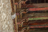 <center>Palais des Rois de Majorque.</center>Plafond de la loggia de la reine.