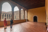 <center>Palais des Rois de Majorque.</center>Salle du trône ou Palais blanc.