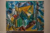 <center></center>Musée Hyacinthe Rigaud. <br> Raoul Dufy
(Le Havre, 1877 - Forcalquier, 1953)
Le Jardin abandonné
Vers 1945
Huile sur folio