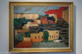 <center></center>Musée Hyacinthe Rigaud. <br> Jean Lurcat
(Bruyères, 1892 - Saint-Paul-de-Vence, 1966)
Cadix
1924 Huile sur toile