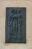 <center>Monument à la mémoire de la résistance et de la déportation.</center>