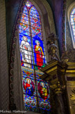<center>Eglise Saint Jacques</center>En haut : saint Raymond, sainte Marthe. En bas : Vierge Immaculée et saint Joseph.