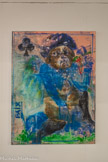 <center>Musée « Acentmètresducentredumonde » » </center>Gregory FORSTNER. PAIX. Huile sur lin, 160 x 120 an, 2022