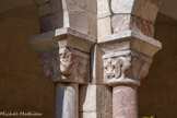 <center>Le cloître de Saint-Genis des Fontaines.</center>