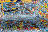 <center>Le banc </center>Ecole Flotte CM1 A - CM1 B, 13008, 2023. Les noms des élèves sont dans les petits poissons.