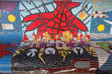 <center>Le banc</center>L'oeuvre de l'artiste Vladimir Constantin réalisée par sa famille.