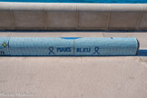 <center>Le banc</center>Dossier : Dépistage du cancer colorectal. Mars en bleu.