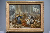 Michel-François Dandré-Bardon. Aix-En-Provence, 1700 - Paris. 1783
Les Bonnes Œuvres de Saint-Thomas de Villeneuve, vers 1736
Huile sur toile Marseille, Musée des Beaux-Arts.