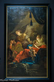 Attribué à Nicolas LABBE
Besançon, 1608-Lyon, 1647. 
Le Songe saint Joseph
vers 1640-1643.
Huile sur toile.