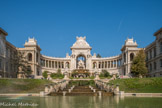 Le palais, inauguré en 1869, a été construit pour être le point d'arrivée des eaux de la Durance, détournées afin d'alimenter la ville de Marseille, qui connaissait alors des problèmes d'approvisionnement en eau. Plusieurs projets de 