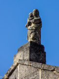 <center>Notre-Dame de la Galline</center>La statue de la Vierge du clocheton.