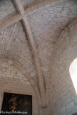 <center>Notre-Dame de la Galline</center>Retombée des arcs ogives, doubleaux au fond et formerets sur les côtés.