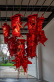 Anita Molinero Sans titre (Poubelles rouges)
2005, PVC, déformation par chaleur
Centre national des arts plastiques. Paris. Dépôt au (mac) musée d'art contemporain de Marseille, France.