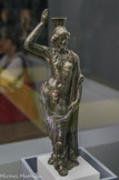 <center>Statuette d'Hermaphrodite</center>Production grecque Époque hellénistique, IIe - Ier siècle av. J.-C. Bronze
Collection Fondation Gandur pour l'Art. Genève
