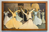 <center>Les Derviches turcs tournant</center>André Suréda 1926. Huile sur toile
Ville d'Autun, musée Rolin