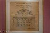 <center>EUGÈNE SÉNÉS</center>Etat des lieux : élévation de la façade.
17 octobre 1919
( AMM. 674 W 126)
Peu avant l’incendie du 13 novembre, un état des lieux était dressé par l’architecte en chef de la Ville dont les plans permettent, a posteriori de mieux connaître la configuration de l’ancien Grand théâtre.