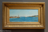 <center>Les Martigues</center>Paul Guigou
Villars, 1834 -Paris, 1871
Huile sur toile