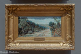 <center>Petite route dans les pins</center>Paul Guigou,
Villars, 1834 -Paris, 1871.
1859
Huile sur toile