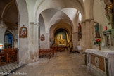 <center>L'église Saint-Denys.</center>Bas-côté droit.
