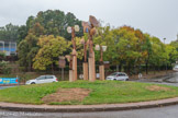 <center>Gardanne</center>La Sculpture de l'An 2000. Michel Stéfanini se situant 