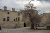 <center>Fort de Bouc. </center>Au centre, l'entrée de la prison.
