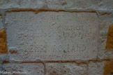 <center>Saint Blaise. </center>C'est ici que repose, au pied du chœur, depuis 1970 et selon son vœu, l'archéologue du site, Henri Rolland.