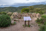 <center>Dolmen de Gaoutabry</center>Au fond, à gauche, le massif de la Sainte Baume et la montagne de La Loube. Le dolmen est découvert et fouillé en 1876 par le baron Gustave Charles Ferdinand de Bonstetten qui y voit une succession de trois petits dolmens accolés. En 1924, V. Clotte détermine qu'il s'agit d'un unique monument. Le commandant Laflotte en 1933, Henseling en 1957 et Jean Courtin en 1974 le mentionnent. En 1975, il fait l'objet d'une nouvelle fouille par Gérard Sauzade et R. Brandi. En 1989, le monument fait l'objet d'une restauration pour réparer les dégâts provoqués par le gel et le feu.