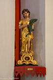 <center>Eglise Saint-Cyr et Sainte-Julitte</center>Statue de saint Cyr. Le double culte de saint Cyr et de sainte Julitte se répandit en Gaule dès le Ve grâce notamment aux reliques apportées d’Orient. Leur fête fut célébrée le 16 juin, date à laquelle eut lieu la translation de leurs reliques de Tarse à Antioche. C’est à cette même date qu’ils sont désormais honorés dans l’Eglise catholique.