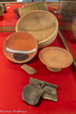 <center>Musée de Tauroetum</center>Céramique grise Rgodanienne Ie - IIe siècle apr.J.C. Derrière, céramique culnaire Africaine.
