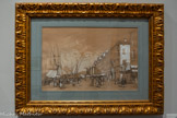 <center></center>Charles Mozin, 1806-1862.
Toulon, le quai du Parti devant l’Hôtel de Ville, 1847.
Crayon et rehauts de gouache. Achat avec l’aide du FRAM, 2004.