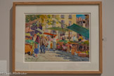 <center></center>Felix Pascalet, 1887-1954.
Marché de Toulon, cours Lafayette.
Aquarelle. Legs Calistri, 1963