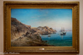 <center></center>VINCENT COURDOUAN, 1810 – 1893.
MERS EL-KÉBIR 1887.
Huile sur toile.
Achat avec l’aide du FRAM, 2004 - Inv. 2004.2.1