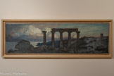 <center></center>EMILE RENE MÉNARD, 1862 – 1930.
LE TEMPLE D ÉGINE, 1904.
Huile sur toile.
Don Ménard, 1958 - Inv 9619.1