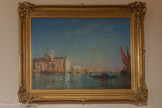 <center></center>FÉLIX ZIEM, 1821 – 1911.
L’ÉGLISE DES GESUATI, LA GIUDECCA
Huile sur toile
Legs Iborra, 2000 - Inv. 2000.1.13