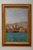 <center></center>FRÉDÉRIC MONTENARD, 1849 -1926.
LE PORT MARCHAND DE TOULON, 1882.
Huile sur toile.
Dépôt de l’État 1885 - Inv. D.980.8.11