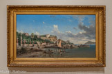 <center></center>VINCENT COURDOUAN, 1810 – 1893.
LA CORNICHE DE TAMARIS, 1874.
Huile sur toile.
Collection Musée Regards de Provence, Marseille