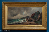 <center></center>- 5 -
VINCENTCOURDOUAN, 1810 -1893.
VUE DE LA NAPOULE.
Huée sur toile.
Dépôt du Musée des Beaux-Arts de Draguignan. 2019 - Inv. 219